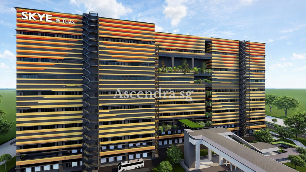 Factory space in Tuas – Skye@Tuas ramp-up industrial units