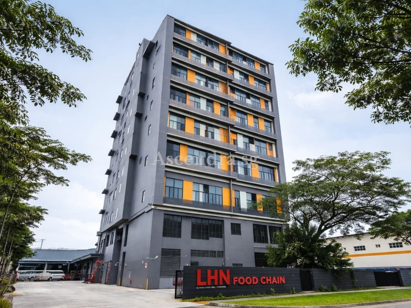 LHN Food Chain food Factory development in Tuas Singapore
